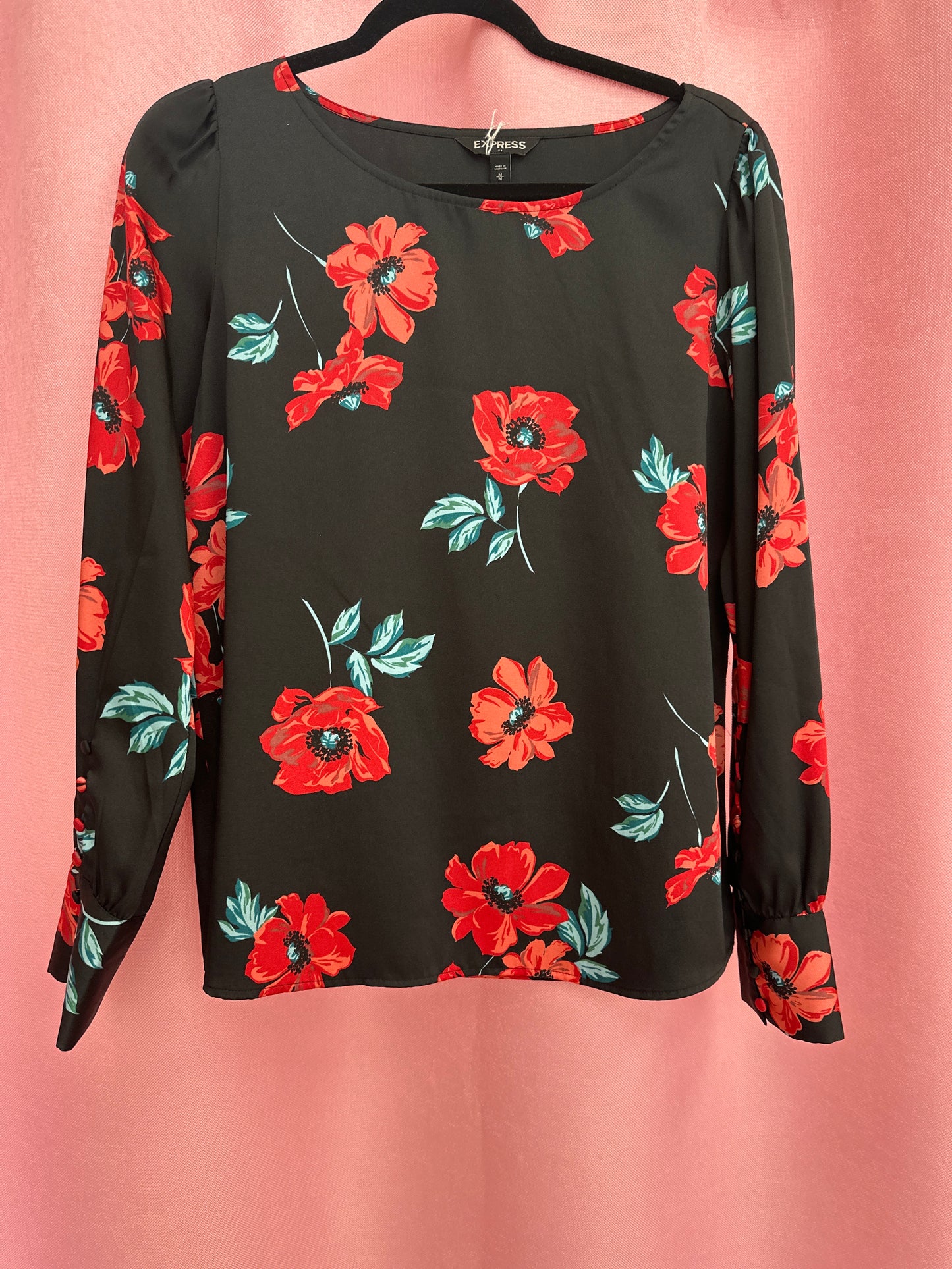 Blusa manga larga