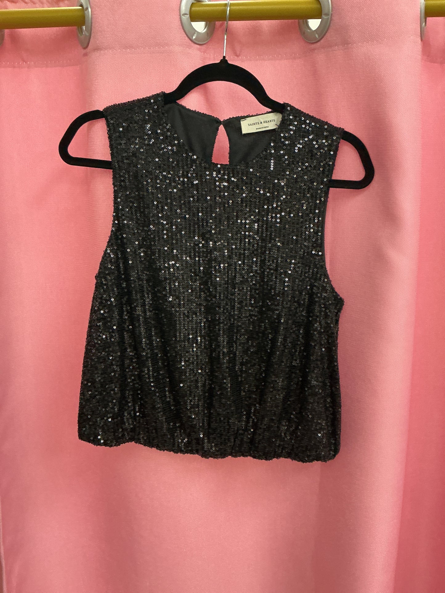 Blusa de lentejuelas bombacha