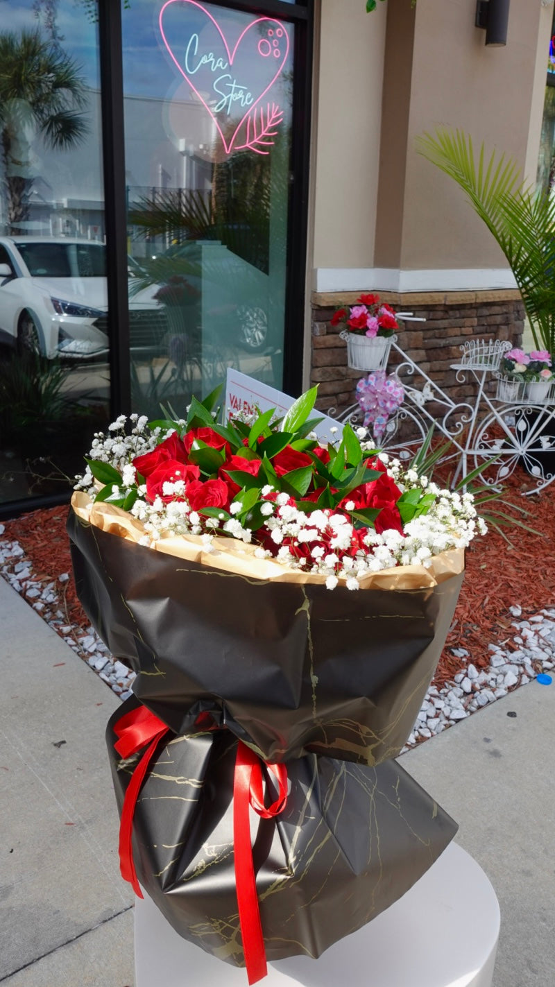 Midnight Valentine Bouquet