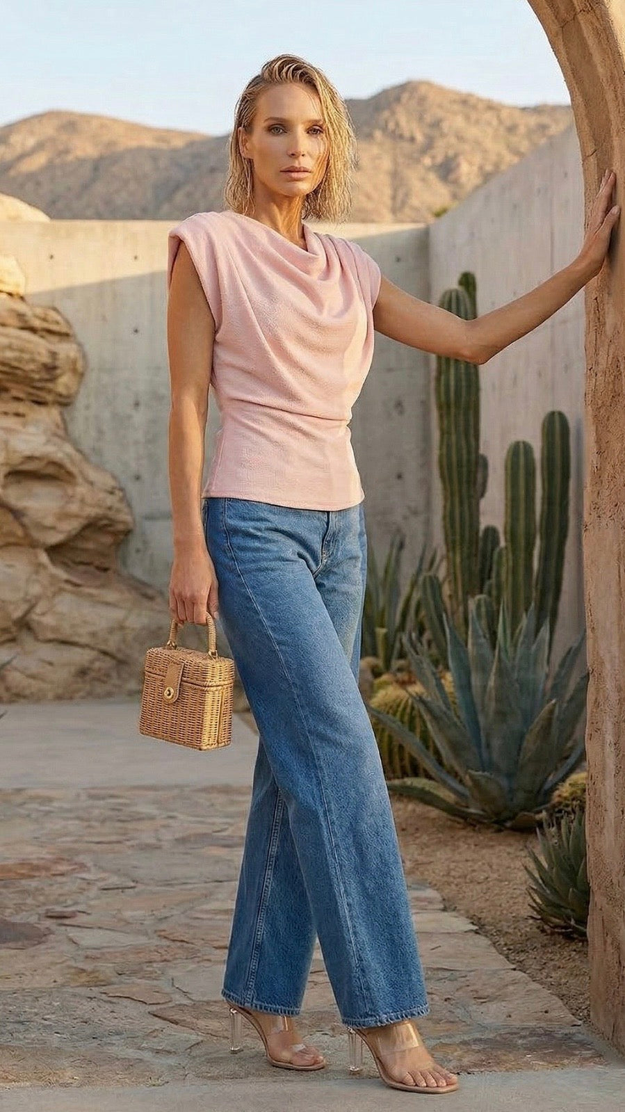 Serene Drape Blouse