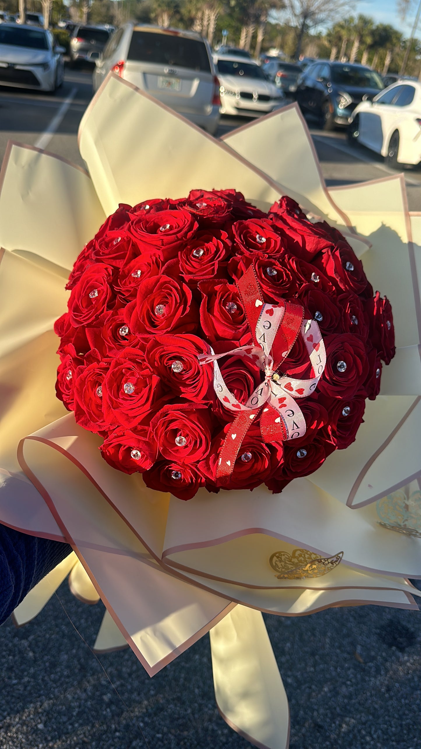 Luxury Scarlet Bouquet
