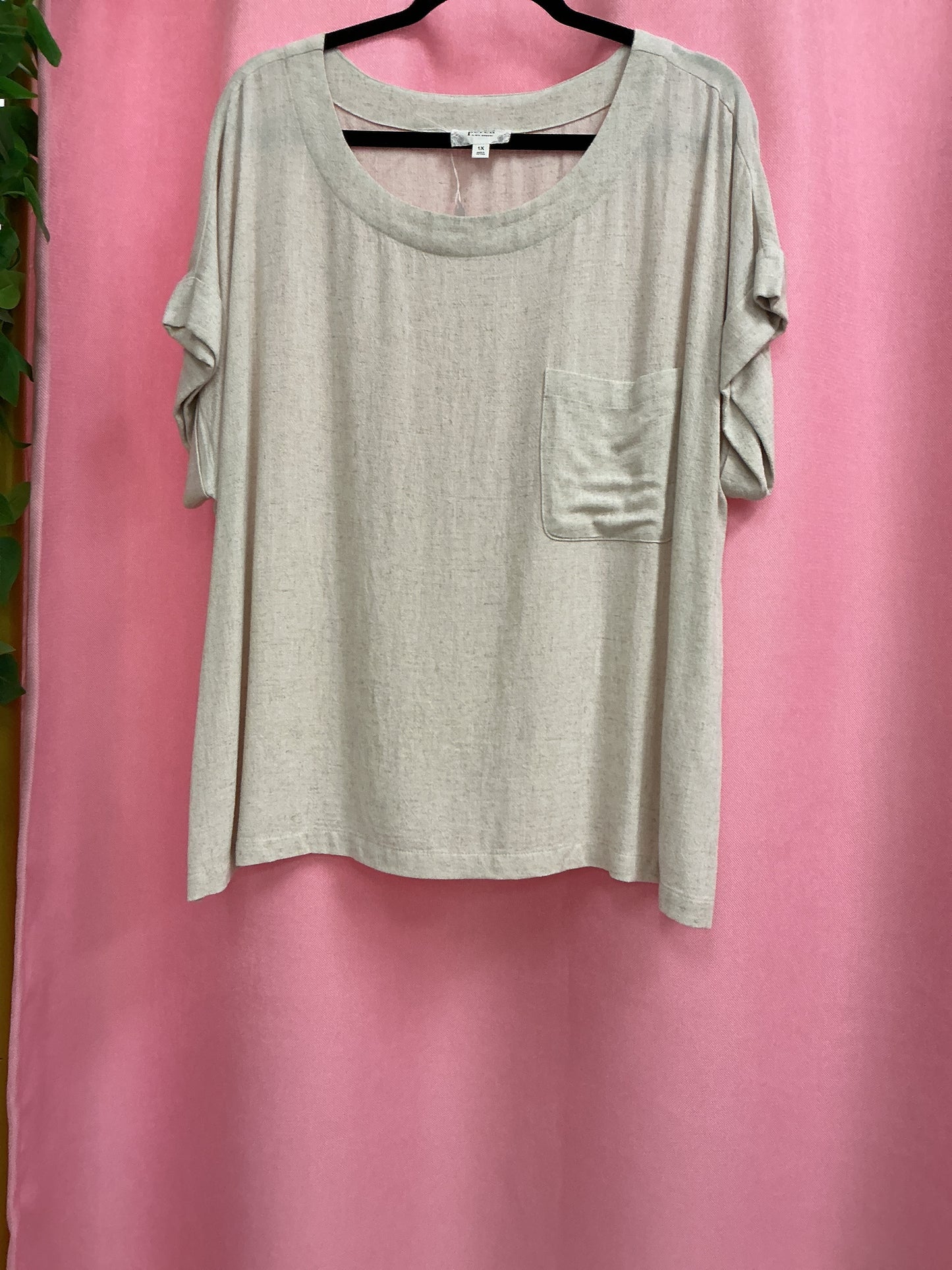 Franela plain plus size