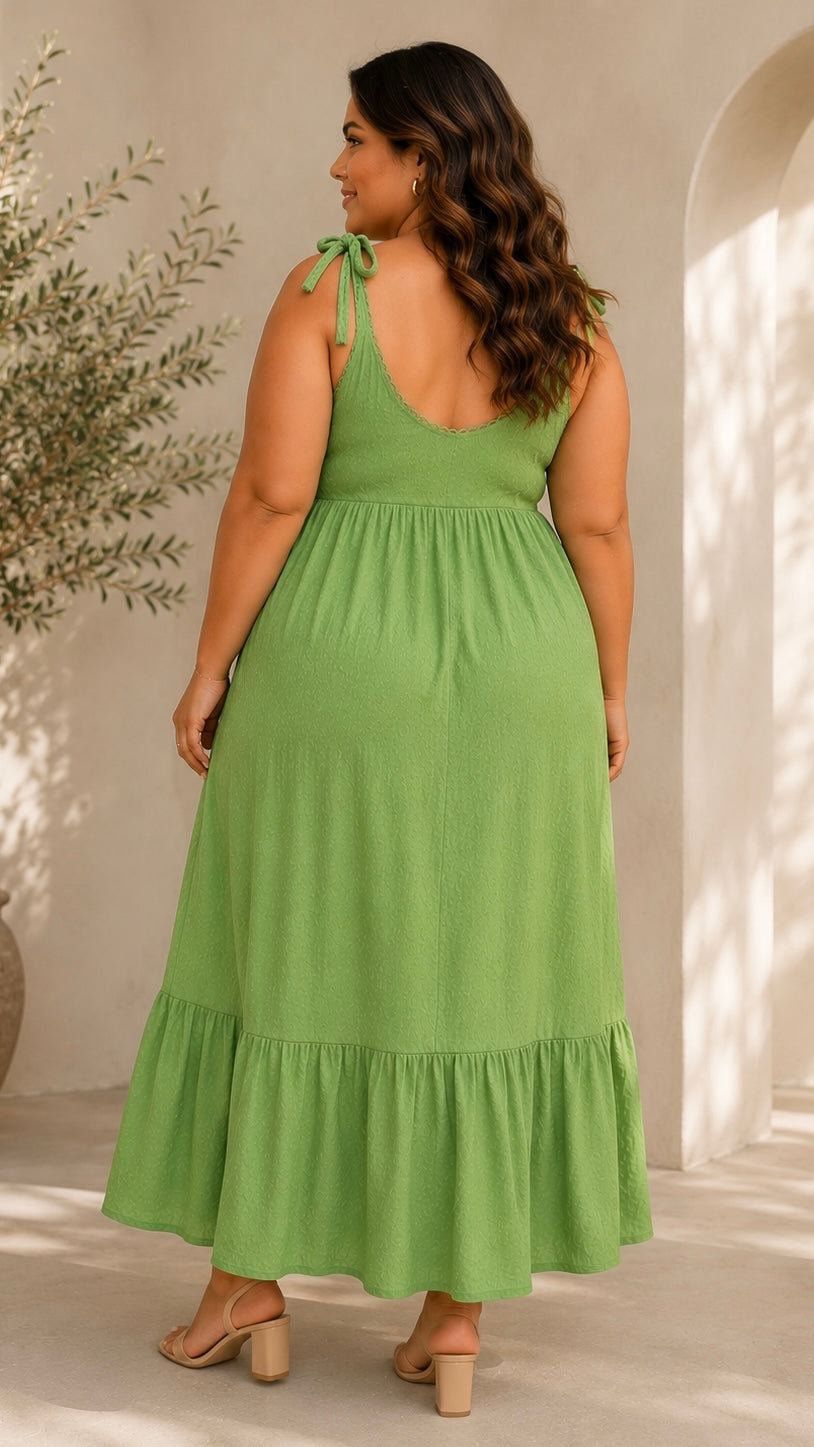 Matcha Sunset Dress