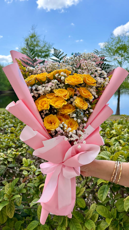 Sunshine Rose Bouquet
