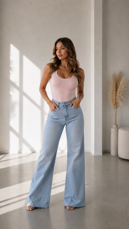 Soft Sky Wide Jean