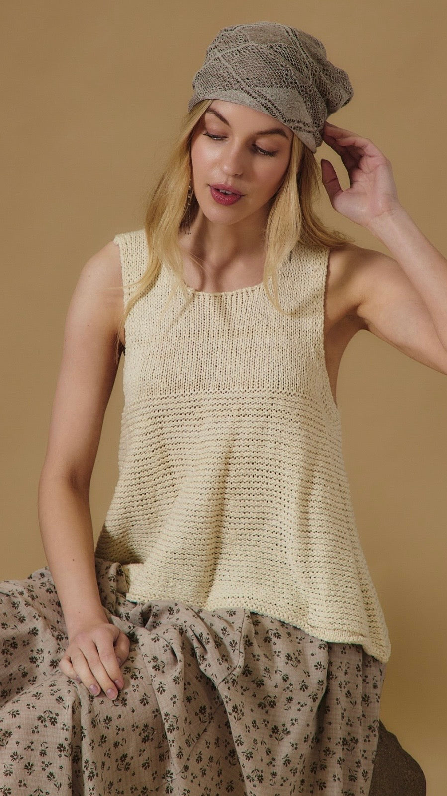 Boho Knit Top