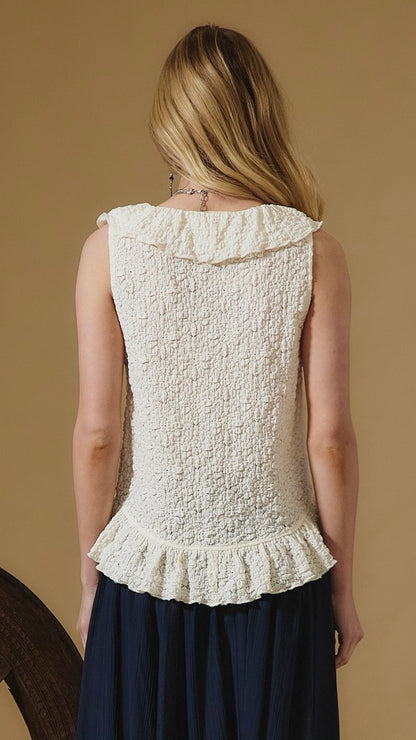Boho Ruffle Top