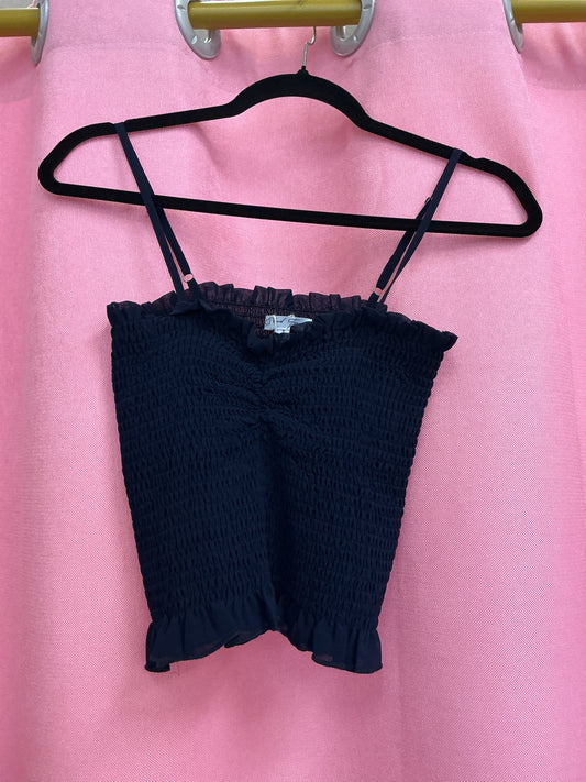 Blusa arruchada de tiros