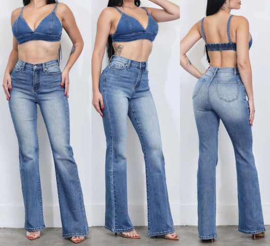 Whisper wash jean