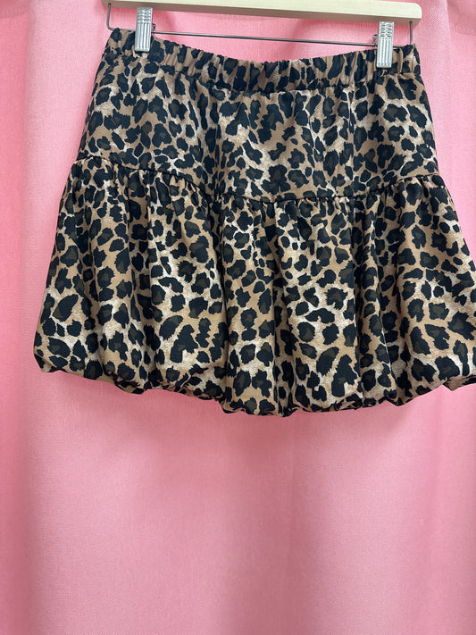 Falda bombacha animal print