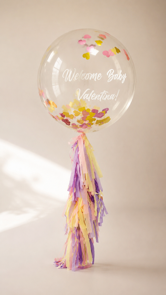 Personalized 30 cm Bubble Balloon