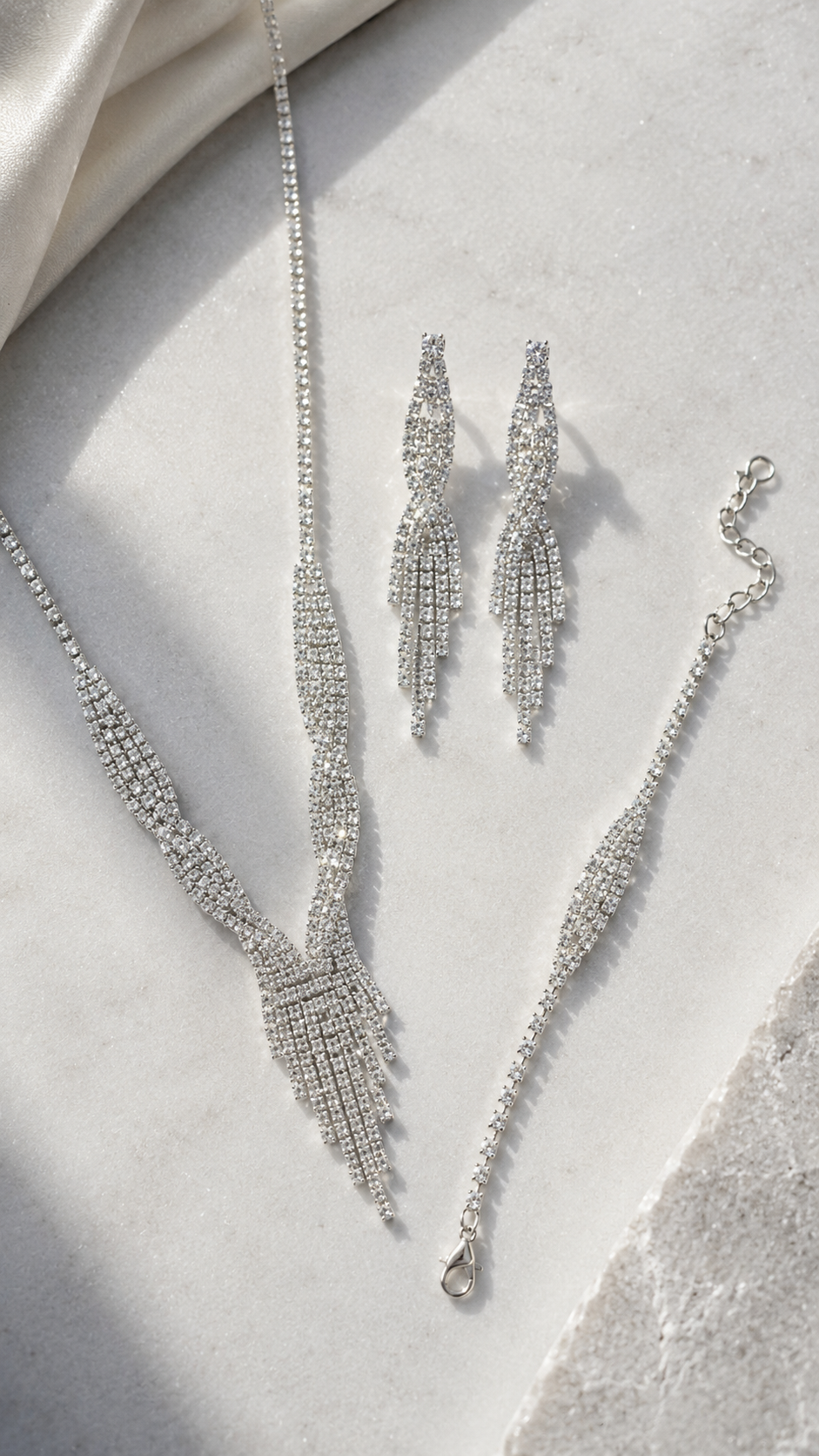 Abstract Shine Jewelry Set