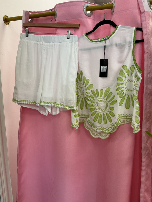 Set blusa y short con estampado