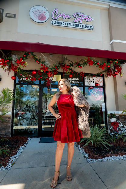 Velvet burgundy dream