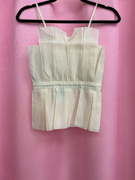 Blusa de Tiro y Pañuelos de Chifón