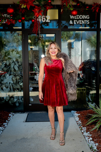 Velvet burgundy dream