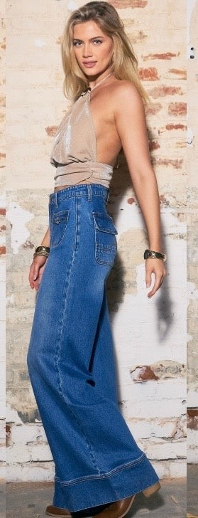 Wide Cuff Jeans
