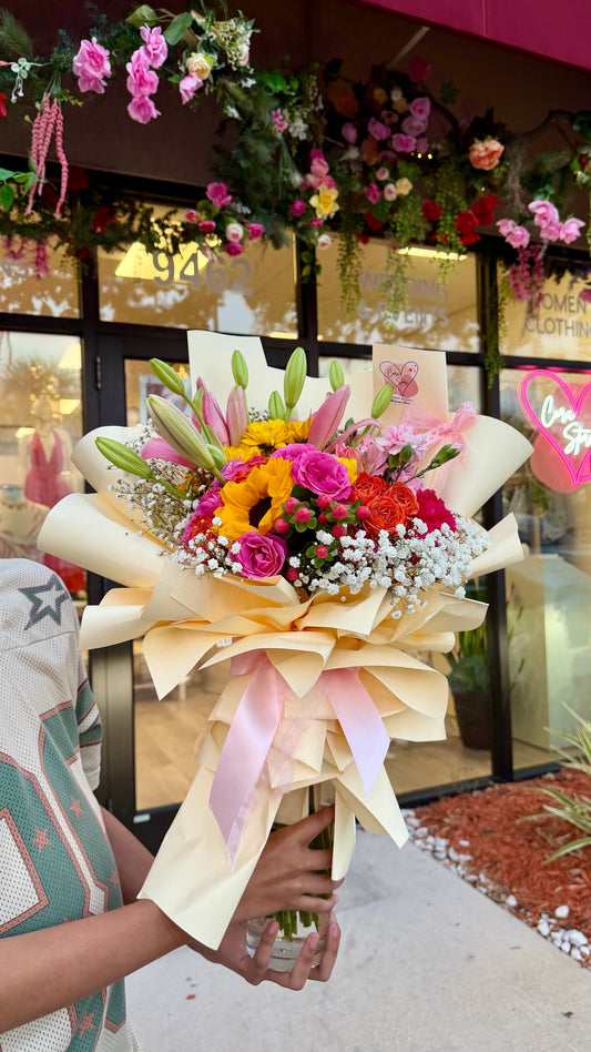 Sunset Garden Bouquet