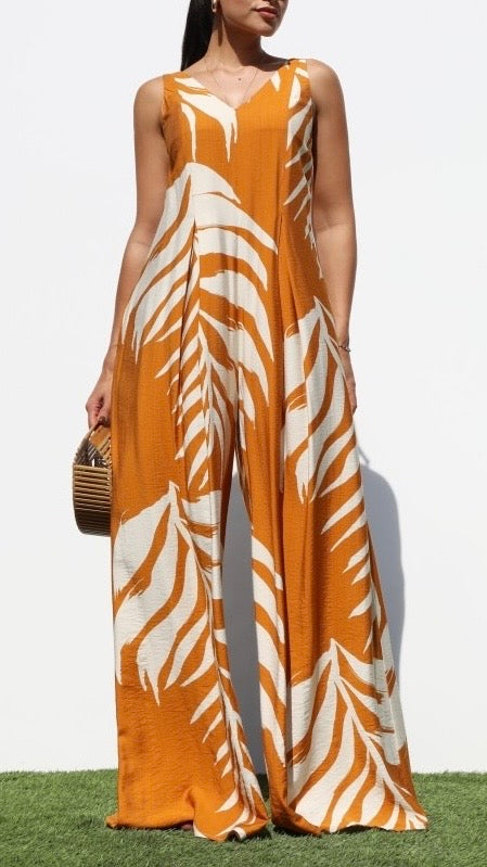 Serene Jungle Jumpsuit