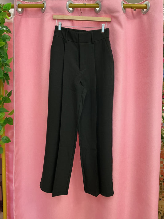 Pantalón negro de vestir Strech