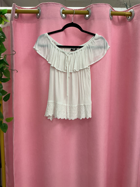Blusa color hueso