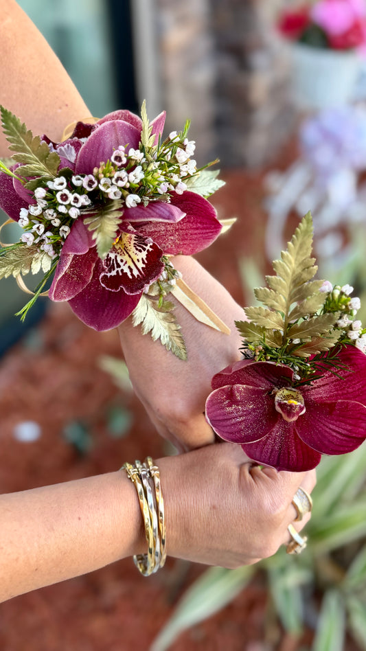 Prom Corsage & Boutonniere Set