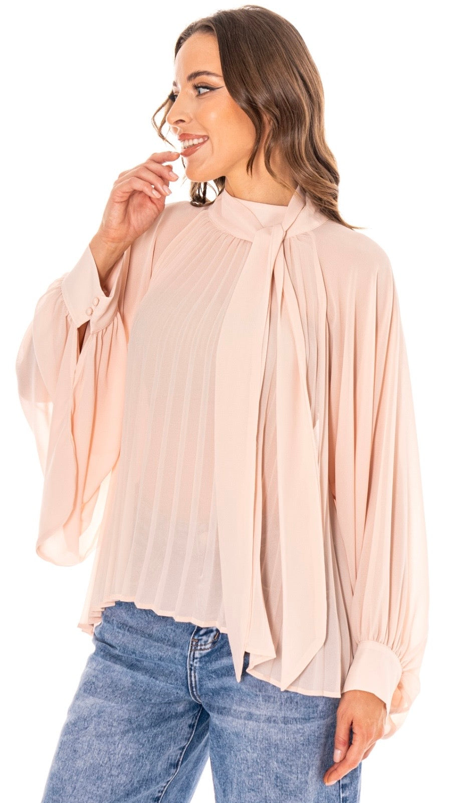 Pleated Grace Blouse