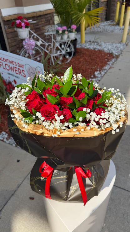 Midnight Valentine Bouquet