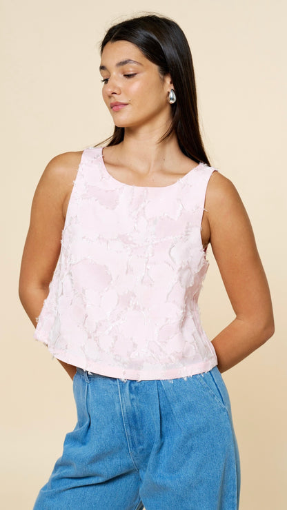 Petal Texture Top