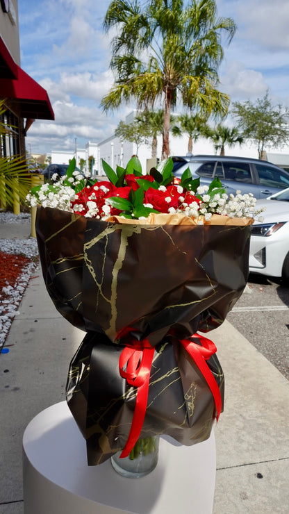 Midnight Valentine Bouquet