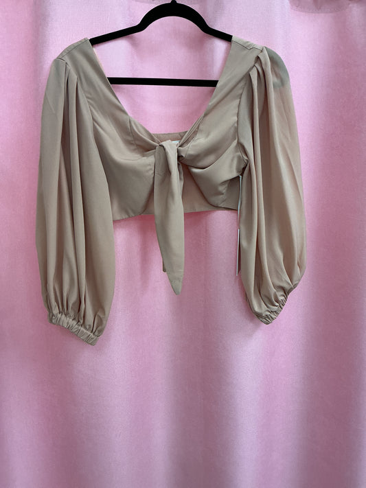Blusa anudada