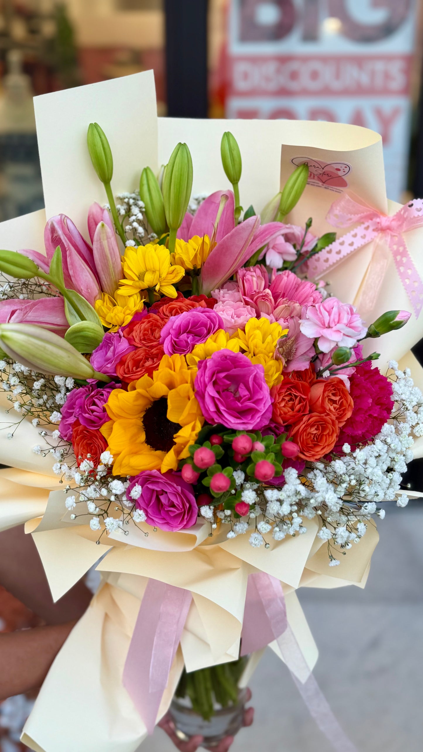Sunset Garden Bouquet