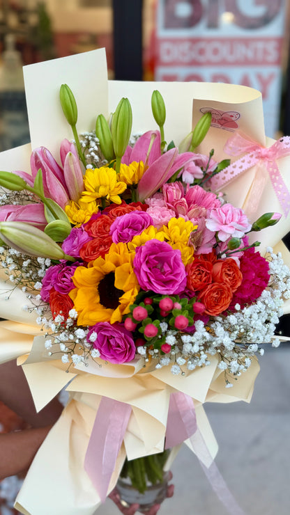 Sunset Garden Bouquet