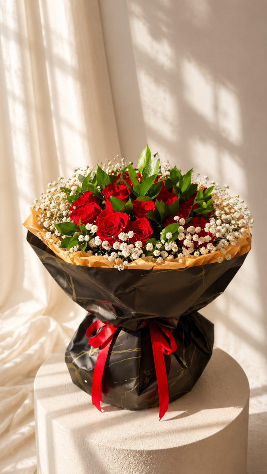 Midnight Valentine Bouquet