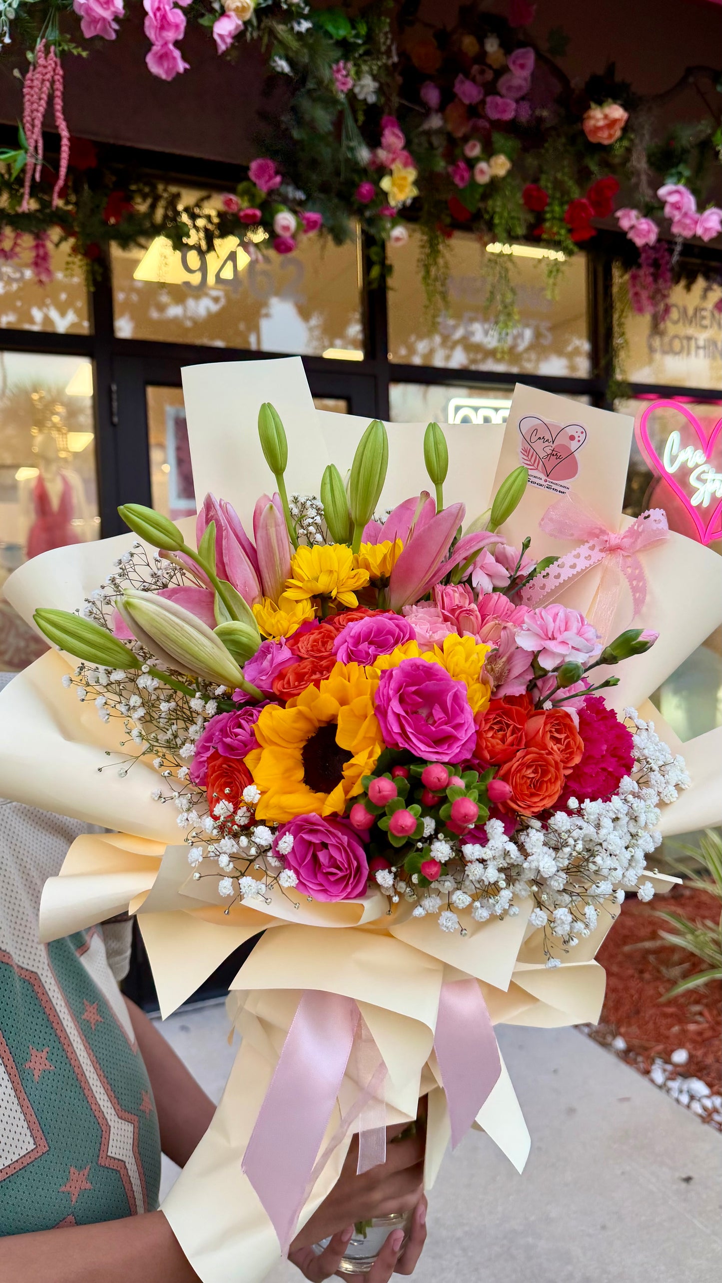 Sunset Garden Bouquet