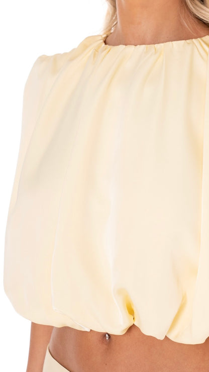 Satin Air Top