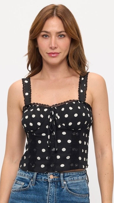 Polka Charm Top