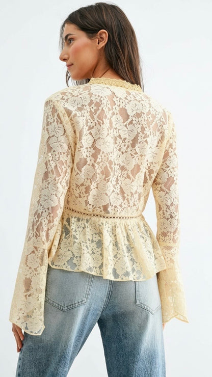Honey Lace Blouse