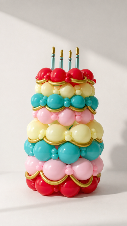 Birthday Balloon Cake