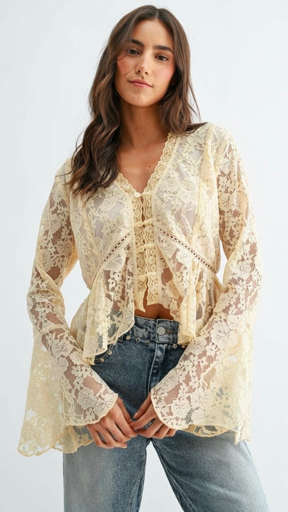 Honey Lace Blouse