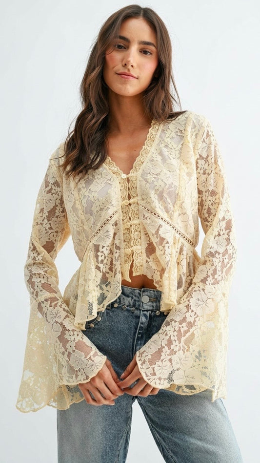 Honey Lace Blouse
