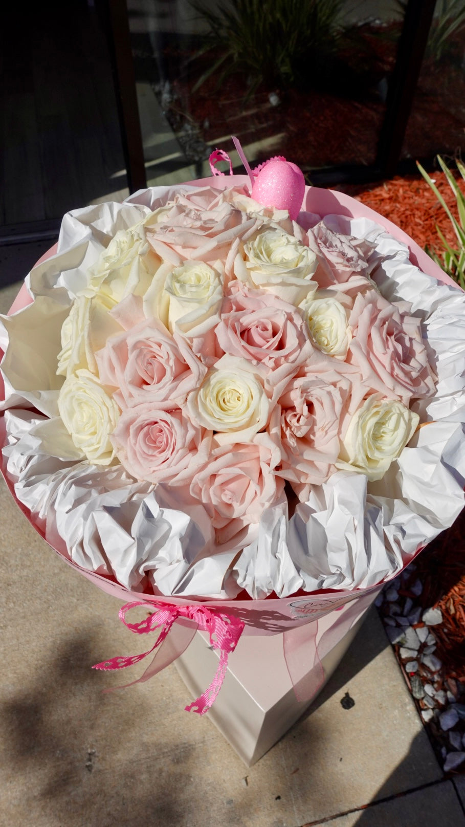 Say Yes in Roses Bouquet