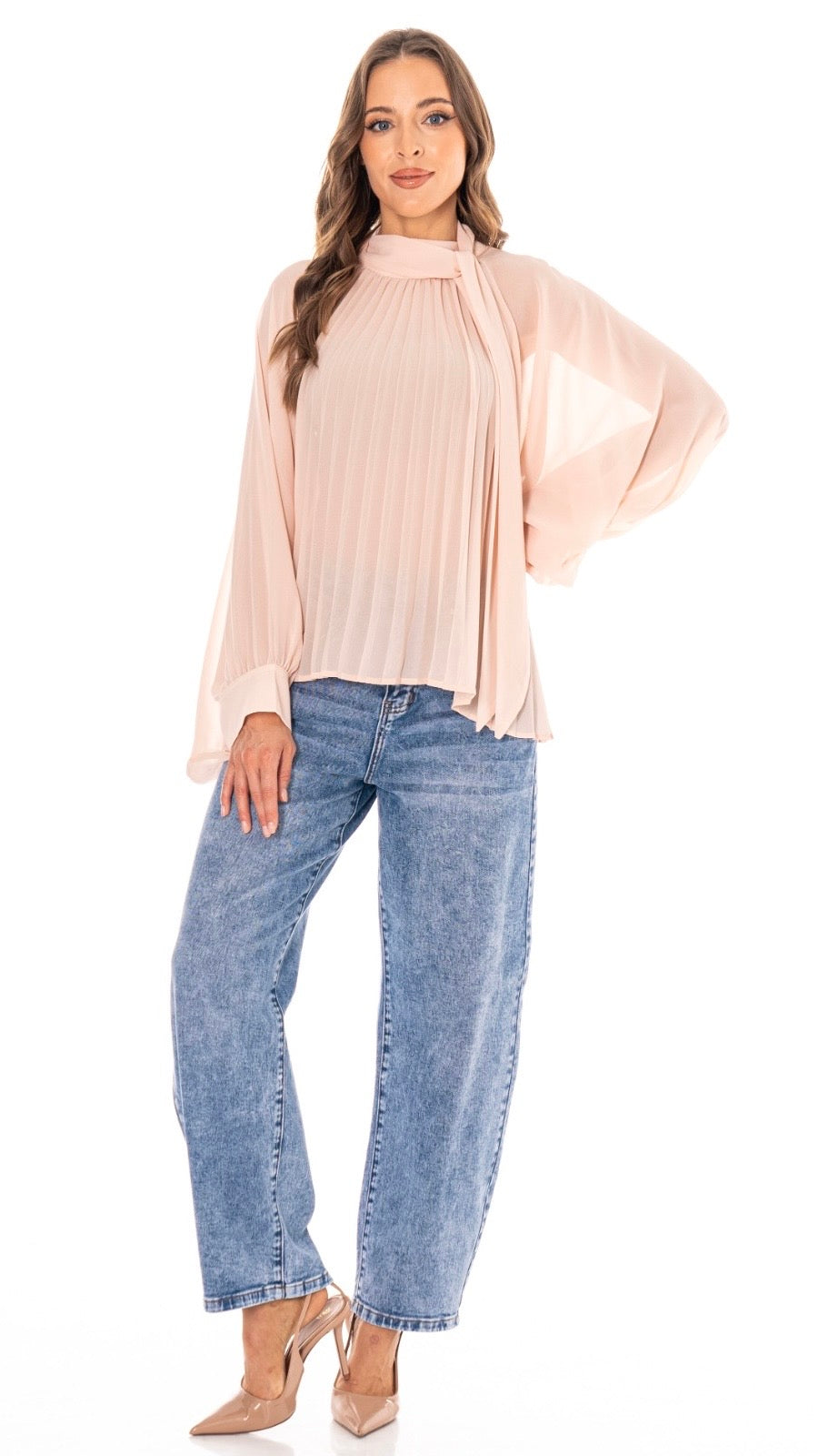 Pleated Grace Blouse
