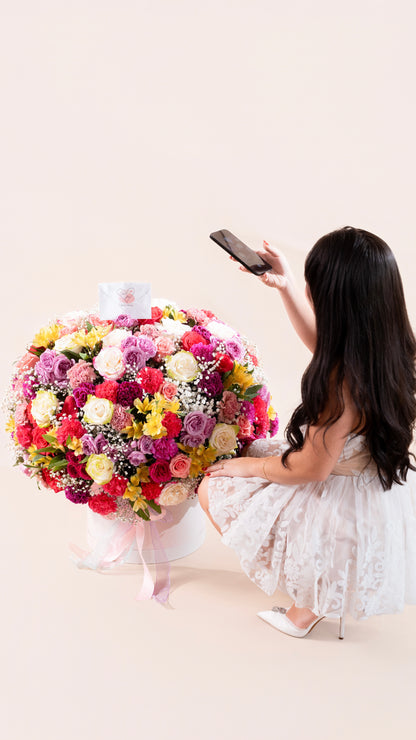 Colorful Garden Crown