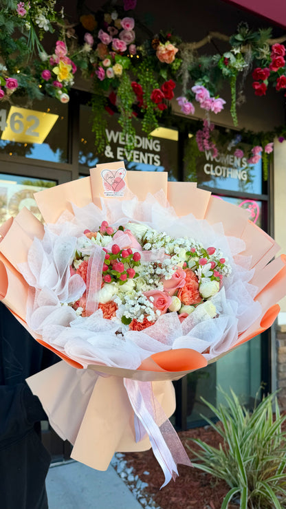 Peachy Crush Bouquet
