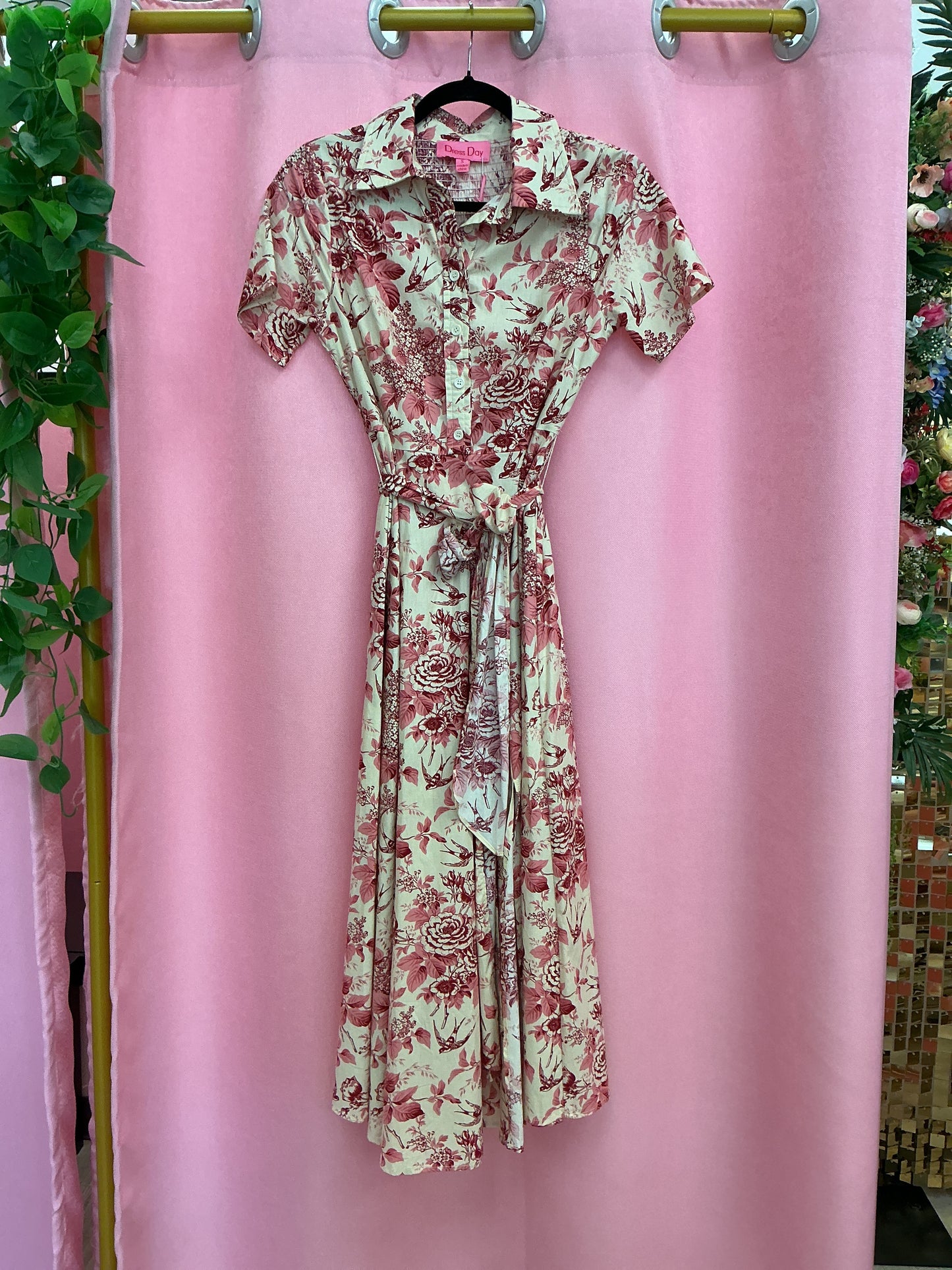 Vestido con botones