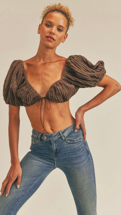 Puff Tie Top