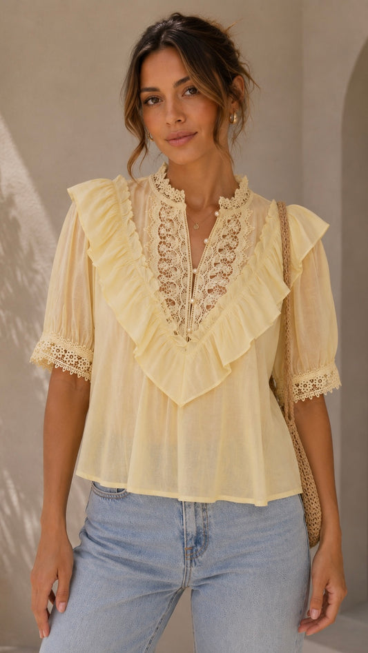 Honey Bloom Top