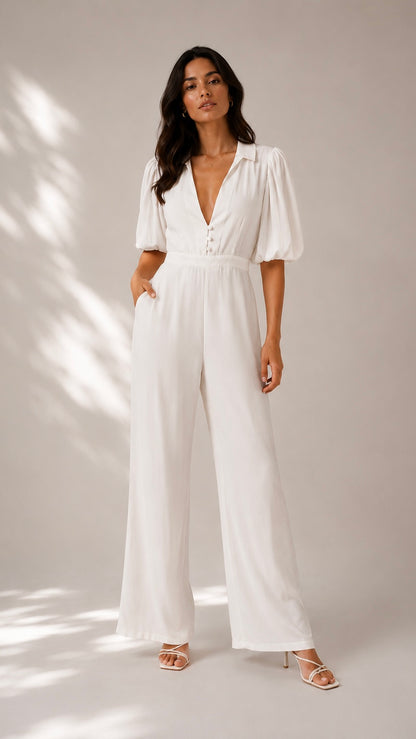 Ivory Grace Jumpsuit