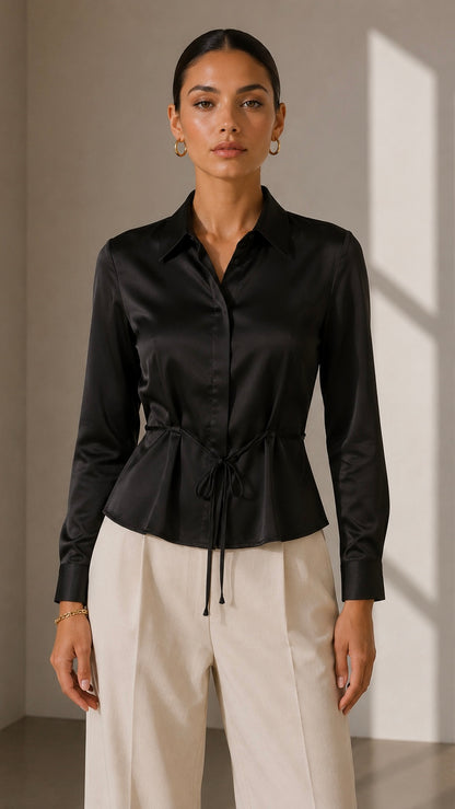 Luxe Satin Blouse